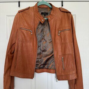 Faux Leather Jacket